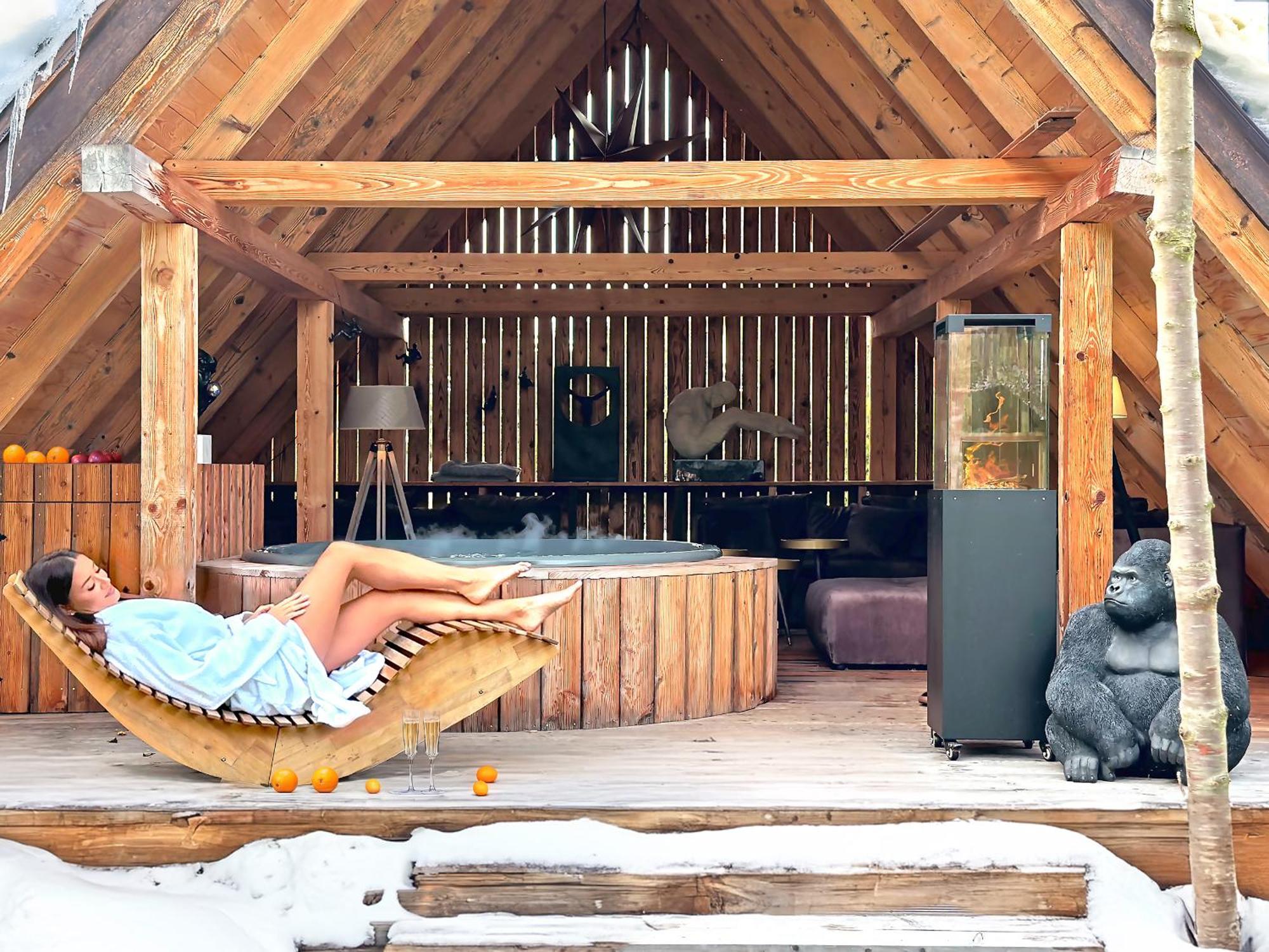 Gorska Osada Luxury Chalets Zakopane Poronin Eksteriør bilde